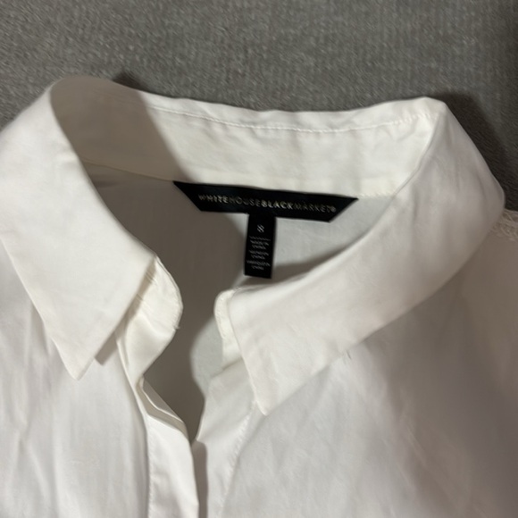 Banana republic silk tuxedo blouse - Picture 4 of 10